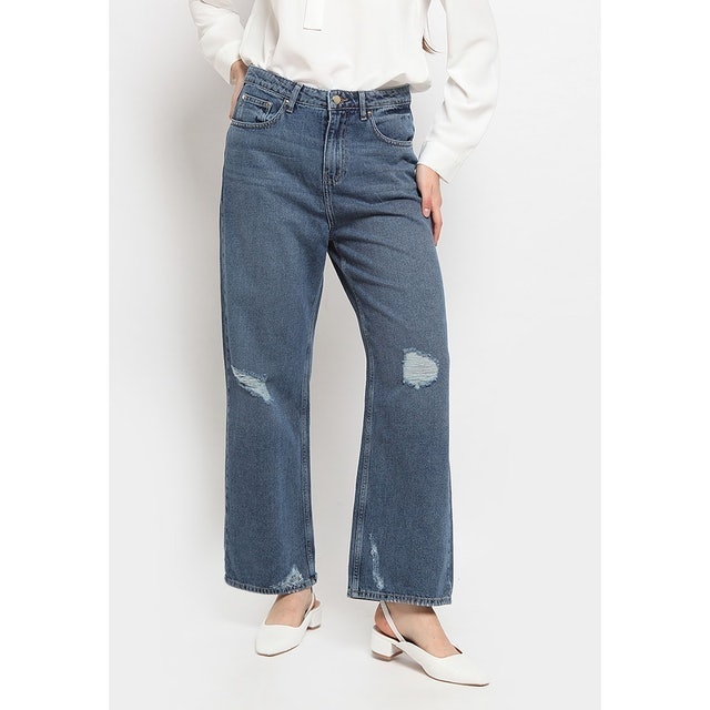 The Executive Ripped Denim Pants 95001284600