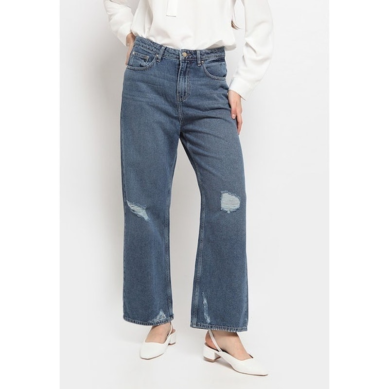 The Executive Ripped Denim Pants 1