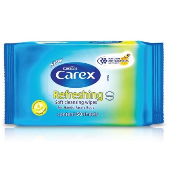 Carex Wipes Refreshing