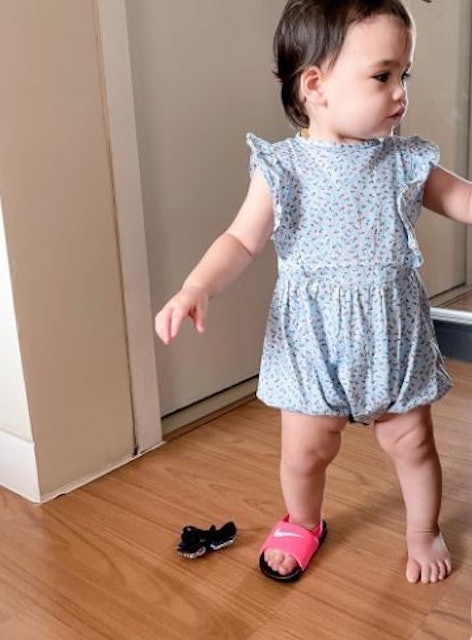 Little Me Baby Calio Romper