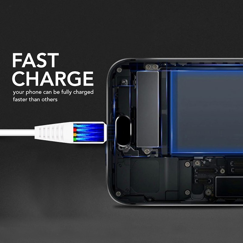 AMINO 4A Micro USB Fast Charging Cable QC 3.0 4
