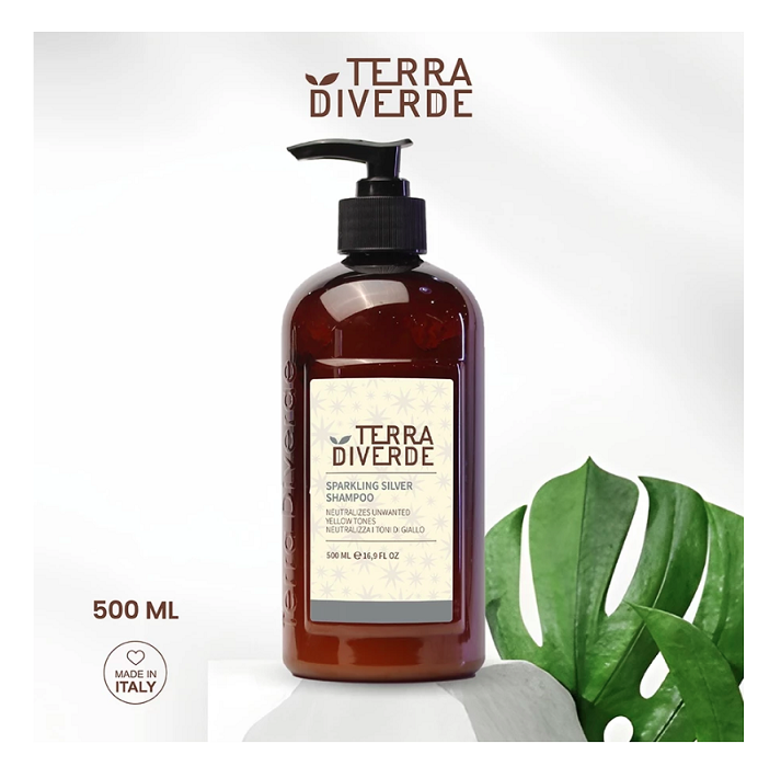 Sinergia Beaute Terra Diverde Sparkling Silver Shampoo 