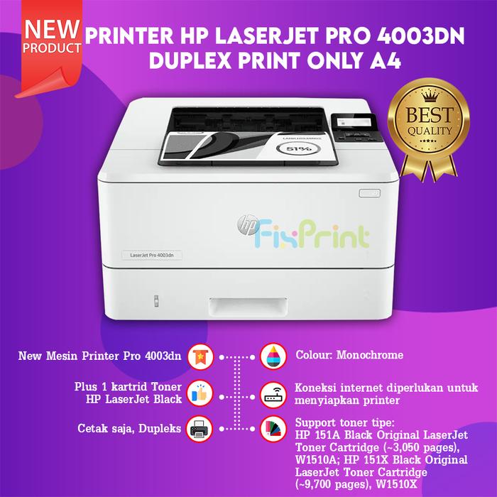 HP HP LaserJet Pro Printer 4003DN