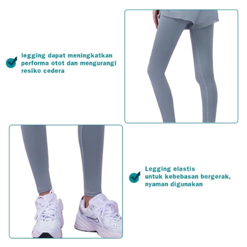 Elfs Active 2in1 Womens Shorts + Legging 5