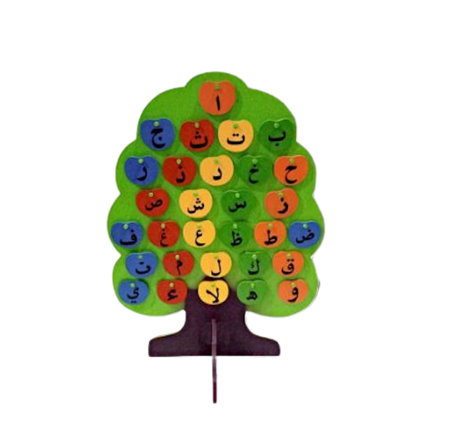 Mainan Edukasi Pohon Hijaiyah