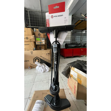 Insera Sena Polygon Floor Pump Steel STX Dual Head
