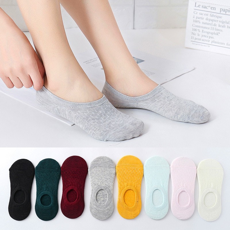Kaos Kaki Ankle Polos Wanita 4