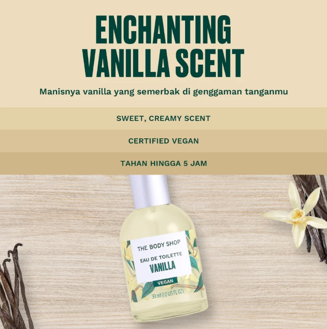 The Body Shop International The Body Shop® Vanilla Eau de Toilette