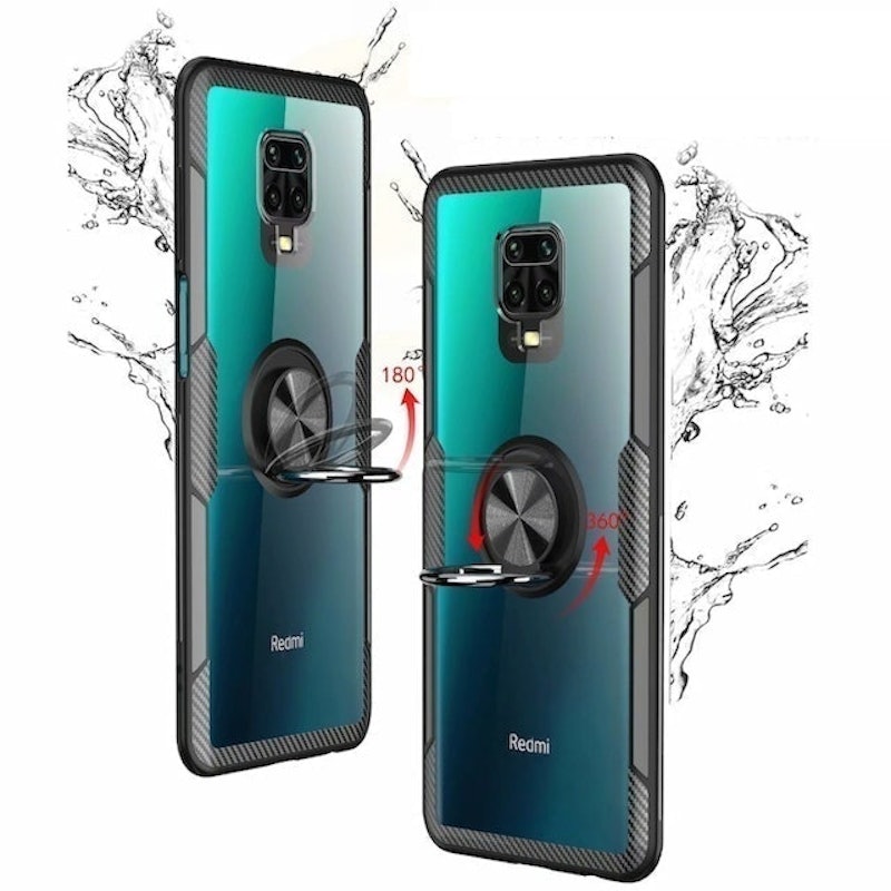 Hardcase Invisible Ring Transparent Kickstand 1