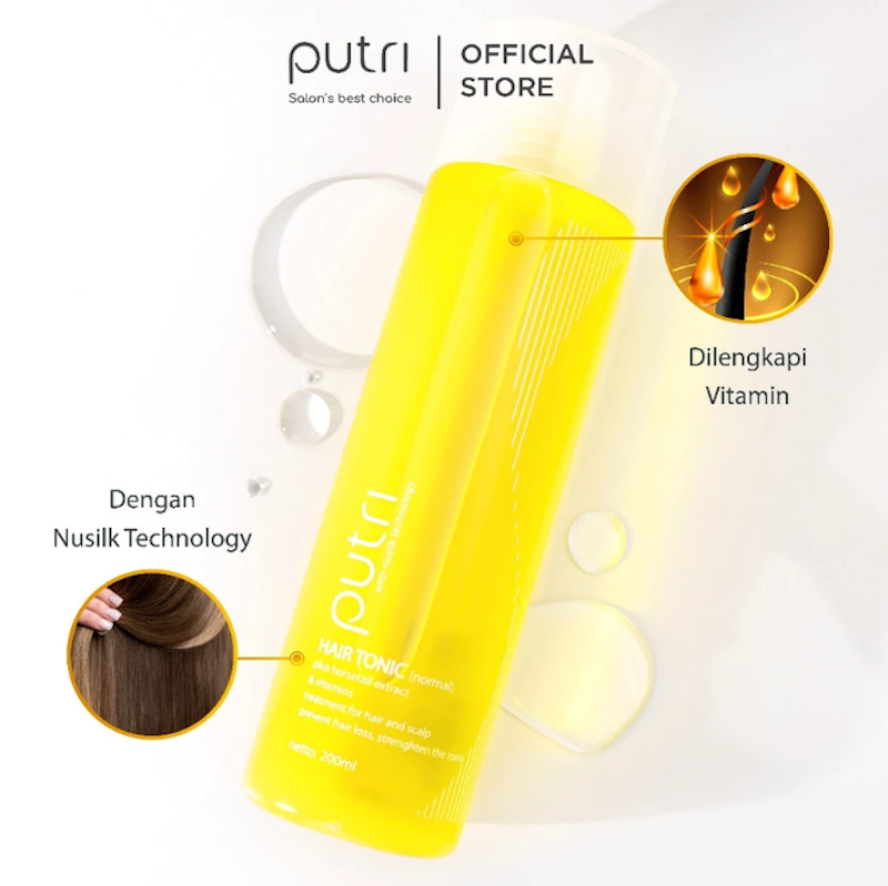 Putri Hair Tonic Ekstrak Horsetail & Vitamin