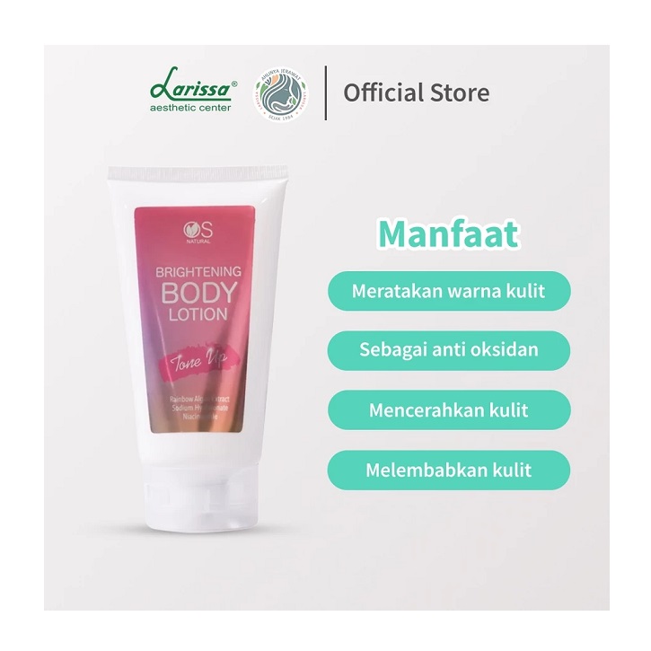 Larissa Anugerah Sejahtera Larissa Brightening Body Lotion