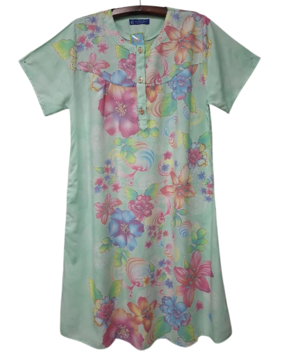 Batik Kencana Ungu Kencana Ungu Daster Bunga Sepatu  54 PS