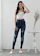 Clouwny Ripped Denim Legging 1