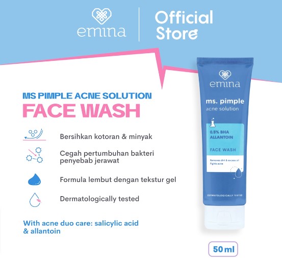 Paragon Technology and Innovation Emina Ms. Pimple Acne Solution Face Wash