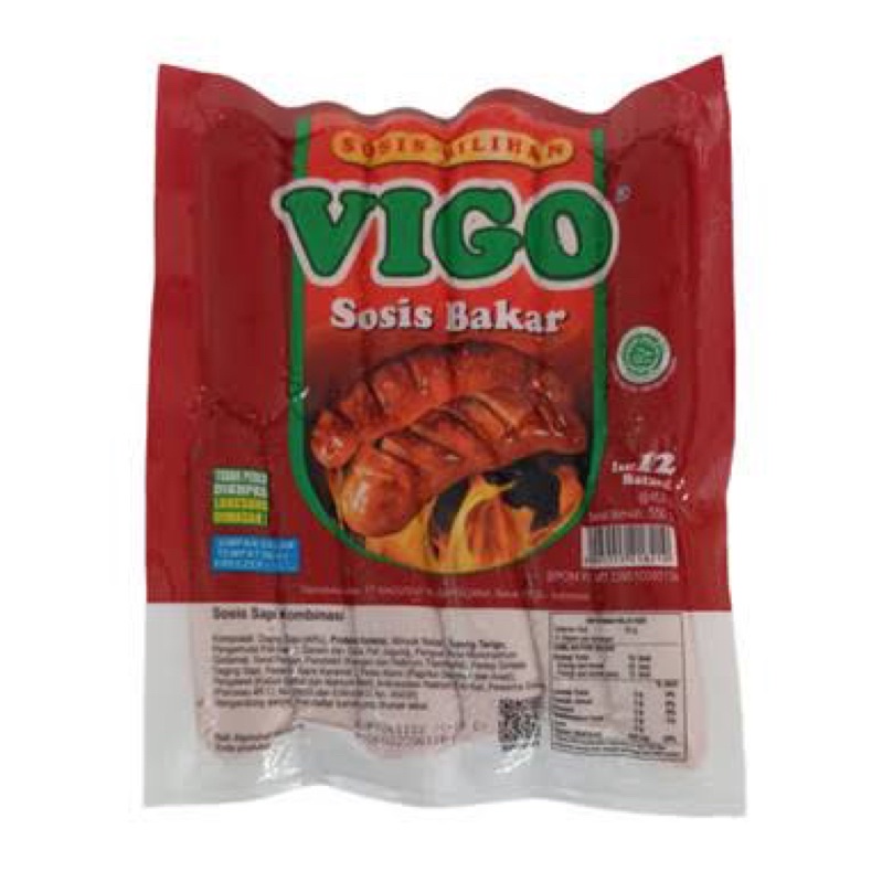 Madusari Foods Vigo Sosis Bakar (Sosis Sapi Kombinasi)