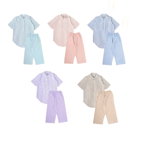  Yobebee Setelan Koko Anak Salur