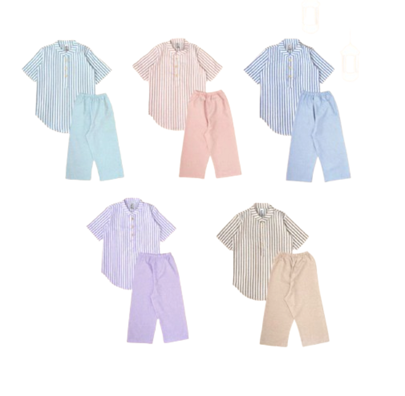 Yobebee Setelan Koko Anak Salur 2