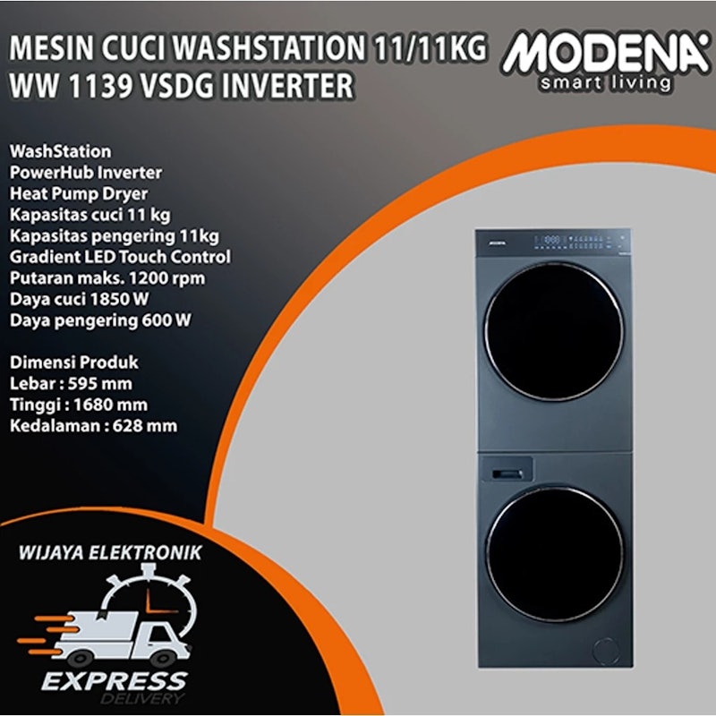 Mesin Cuci Washstation 11 Kg / 11 Kg 2