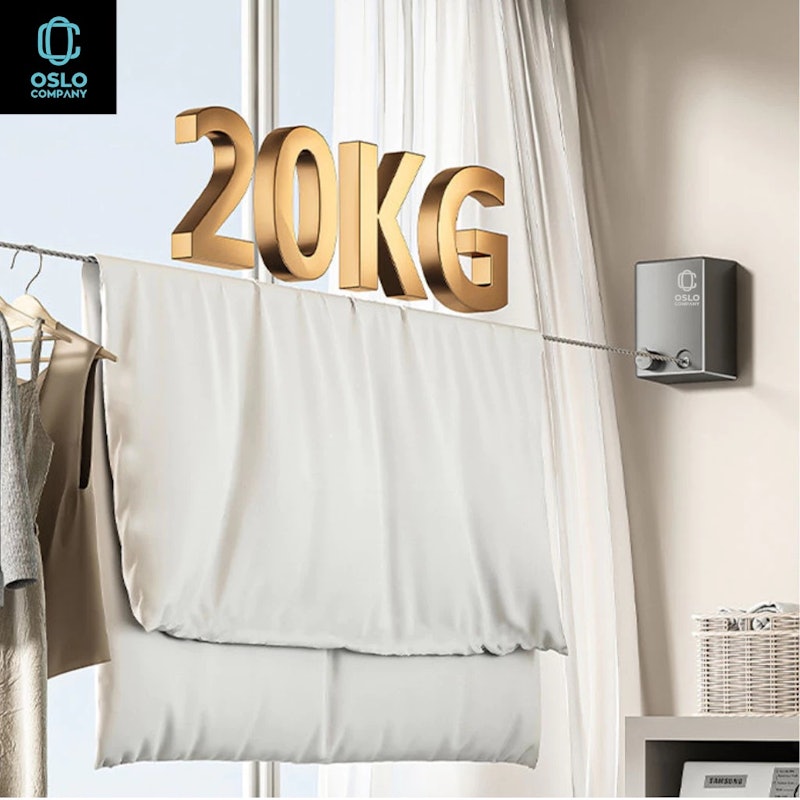 Oslo Company Jemuran Baju Portable 5.1 m 4