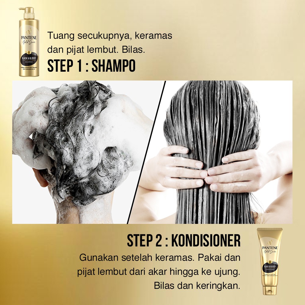 Procter & Gamble Pantene Gold Series Smooth & Sleek Shampo