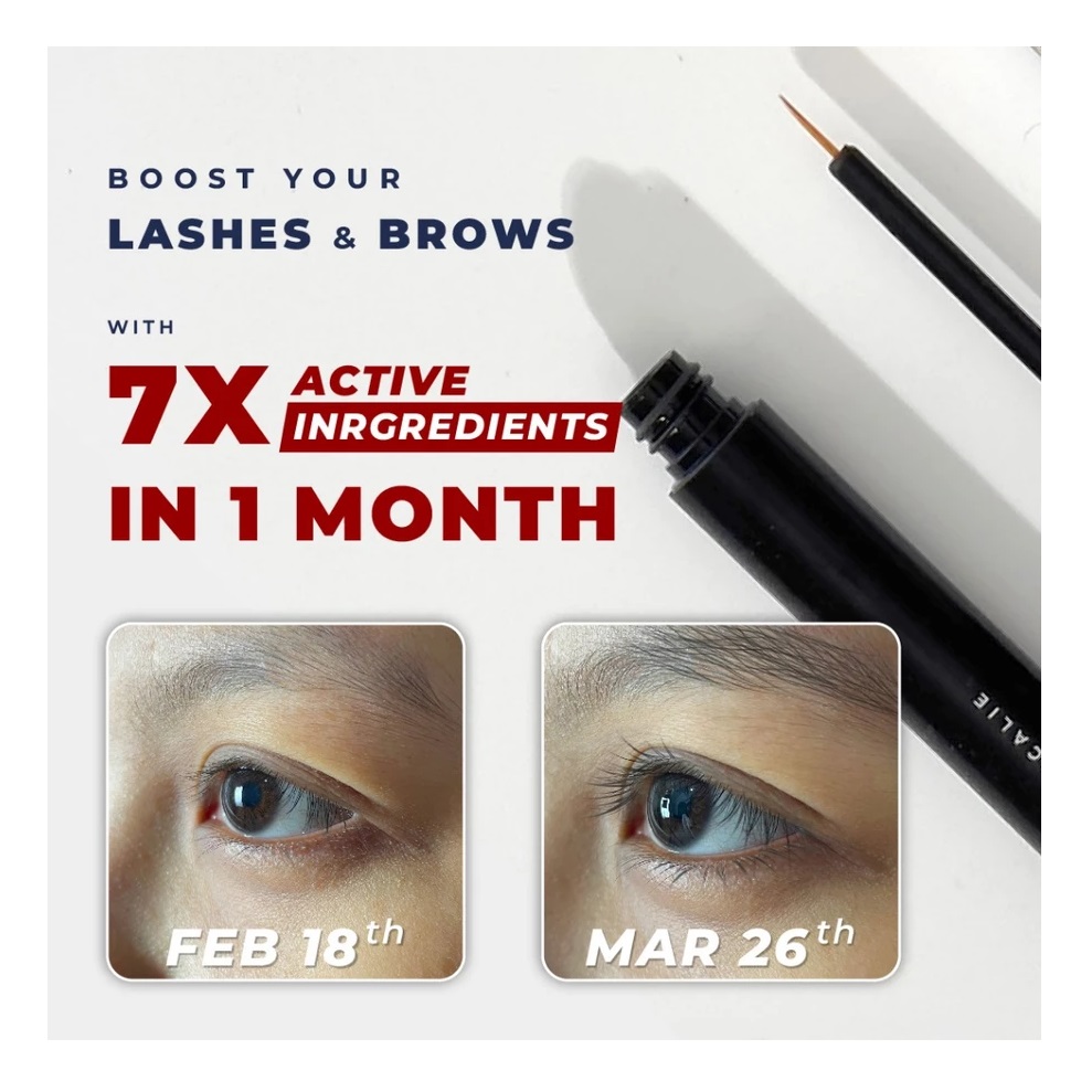 Zenindo Natural Eucalie Organic Castor Peptide Lash & Brow Booster