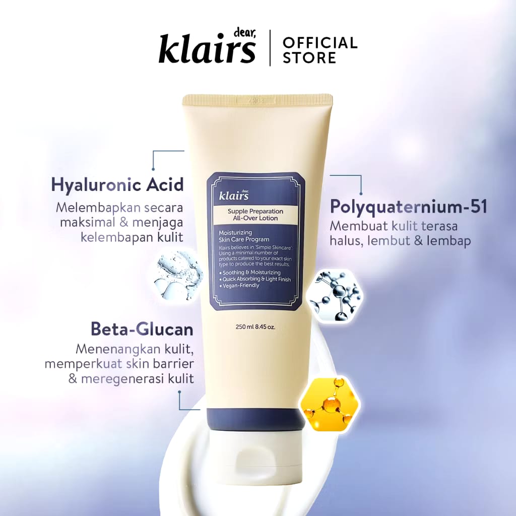 Wishcompany Inc. Dear Klairs Supple Preparation All Over Lotion 