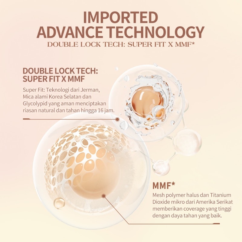 Barenbliss Bloomatte Hi-cover Foundation Balm SPF 50+ PA+++ TN1 Caramel