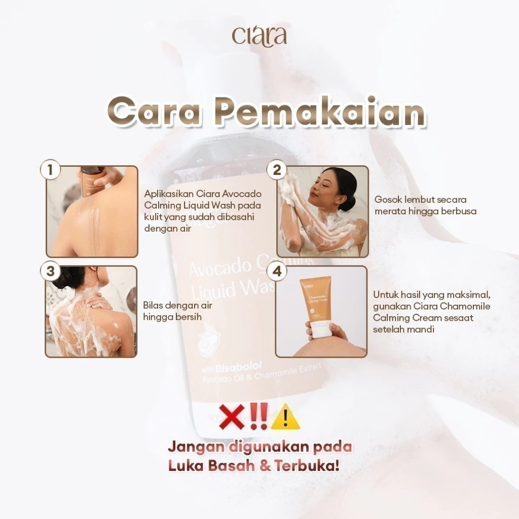 Ciara Indonesia Ciara Avocado Calming Liquid Wash