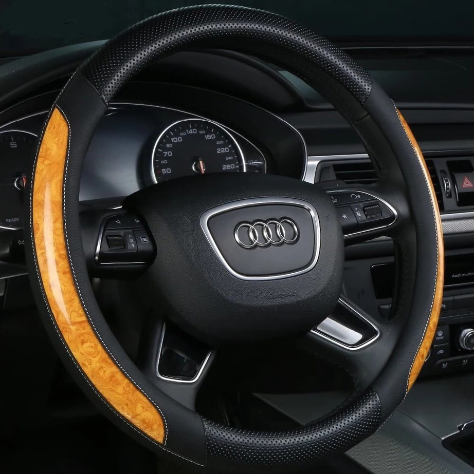  Sarung Stir Mobil Motif Kayu 