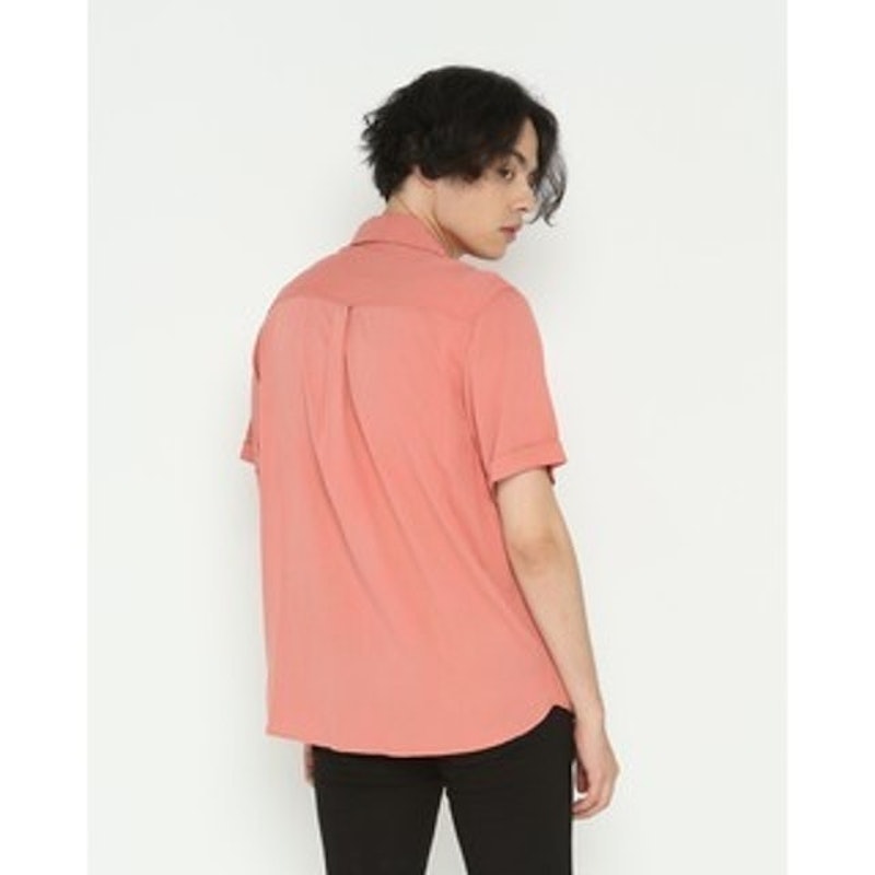 Short Shirt Bilis Peach 2