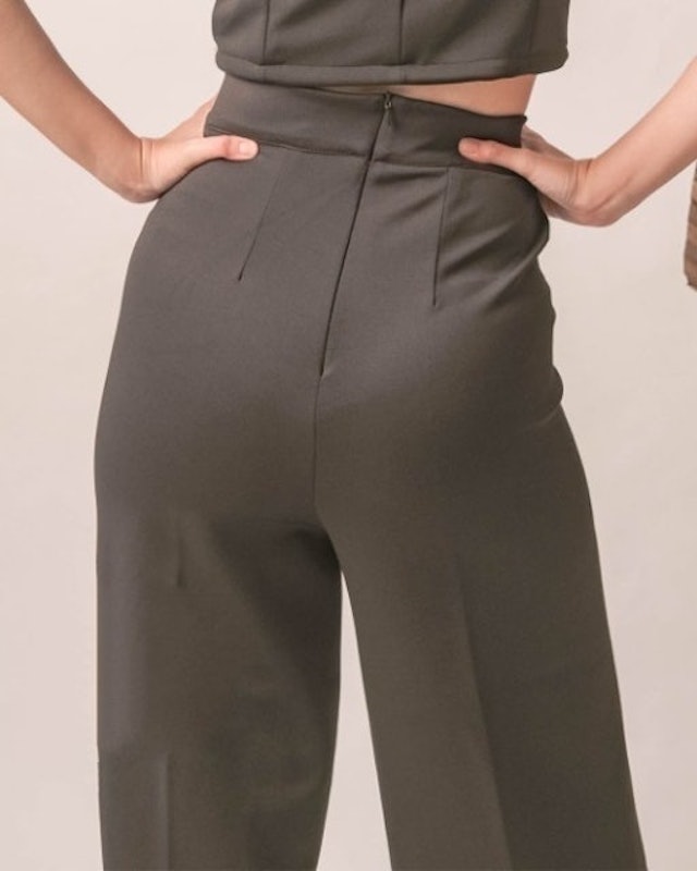 High Waisted Culottes Pants 2