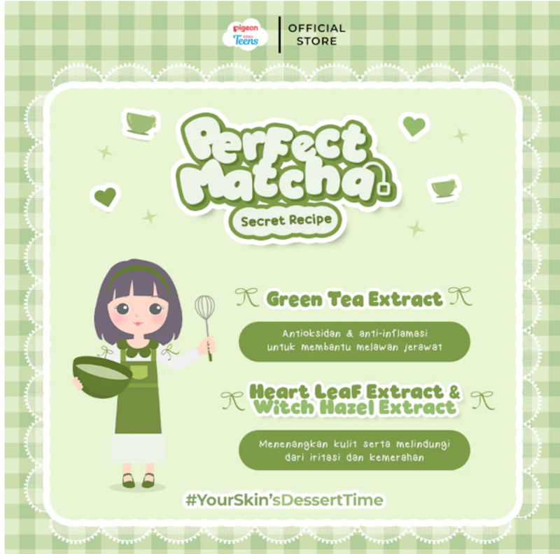 Teens Perfect Matcha Clay Mask 3