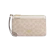 Coach Coach Double Zip Wallet in Signature Canvas 1