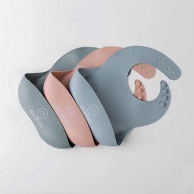 Benben Premium Silicone Baby Bibs