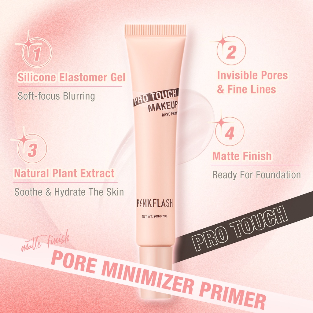 FCL Internasional Indonesia PINKFLASH Pro Touch Makeup Base Primer