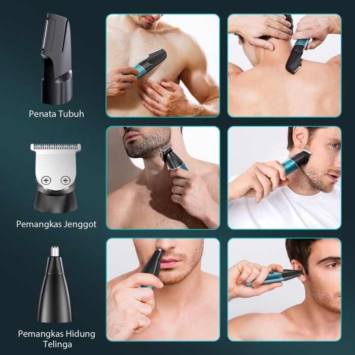 Shenzhen Wuxing Trading Kensen 3 in 1 Body Hair Trimmer