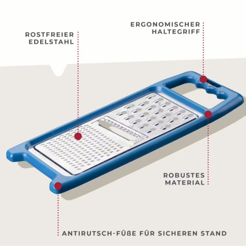 Fackelmann Universal Grater Stainless Steel 3