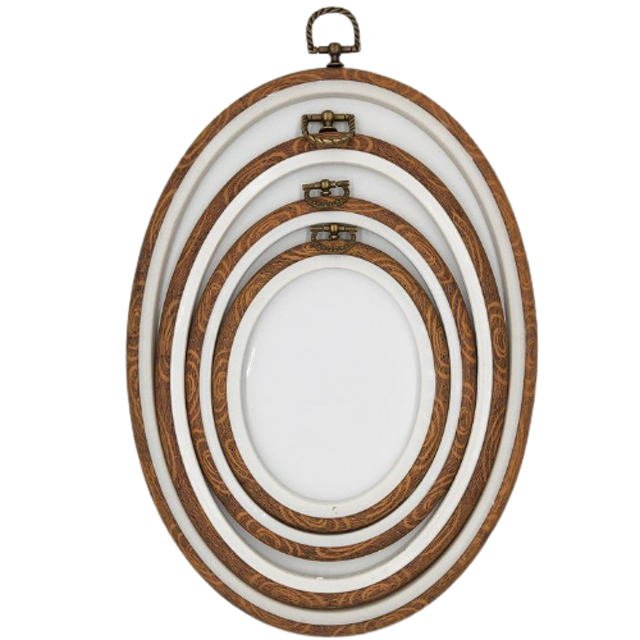 Oval Embroidery Hoop 1