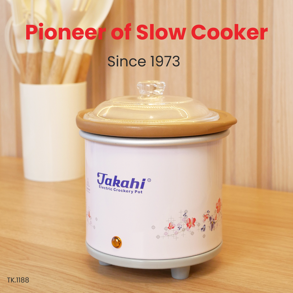 Midom Industries Takahi Premium Series Electric Crockery Pot 0.7 Liter 1188