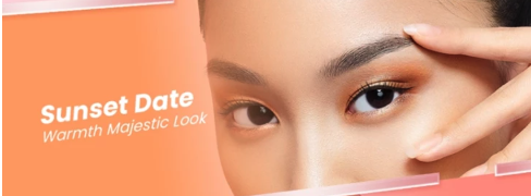 Eka Jaya Internasional Hanasui Eyemazing Eyeshadow Palette Sunset Date