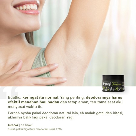 Yagi Natural Indonesia Yagi Natural Forest Signature Deodorant 