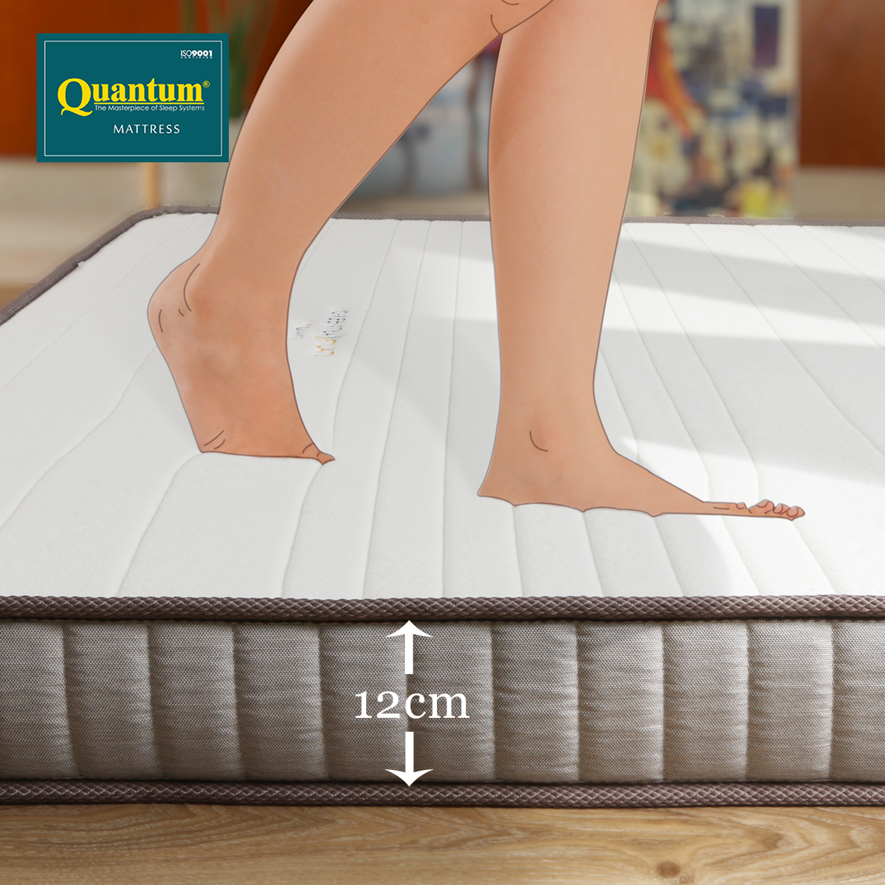 Quantum Tosan Internasional Quantum Greentea Latex Topper DNA