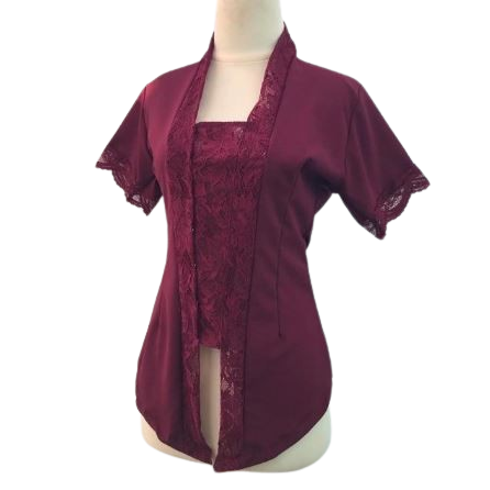 Kebaya Brokat Moscrepe