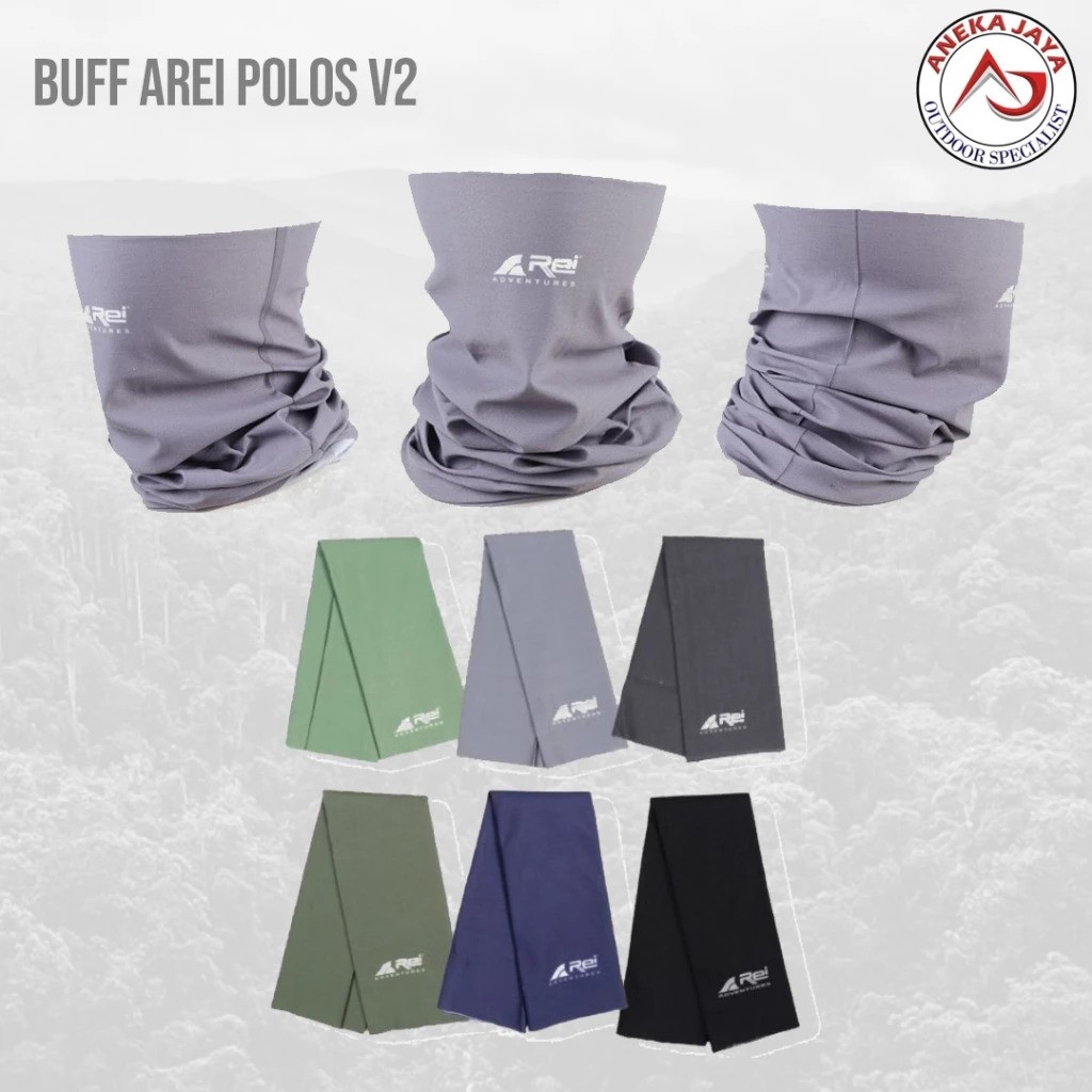 Arei Buff Bandana Polos V2