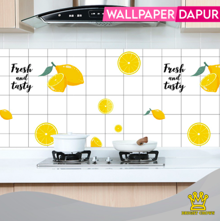Wallpaper Stiker Dapur 3 Ukuran 2