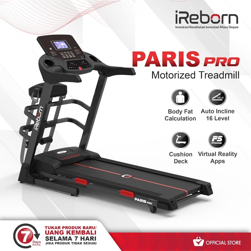 iReborn Paris Pro Motorized Treadmill 5