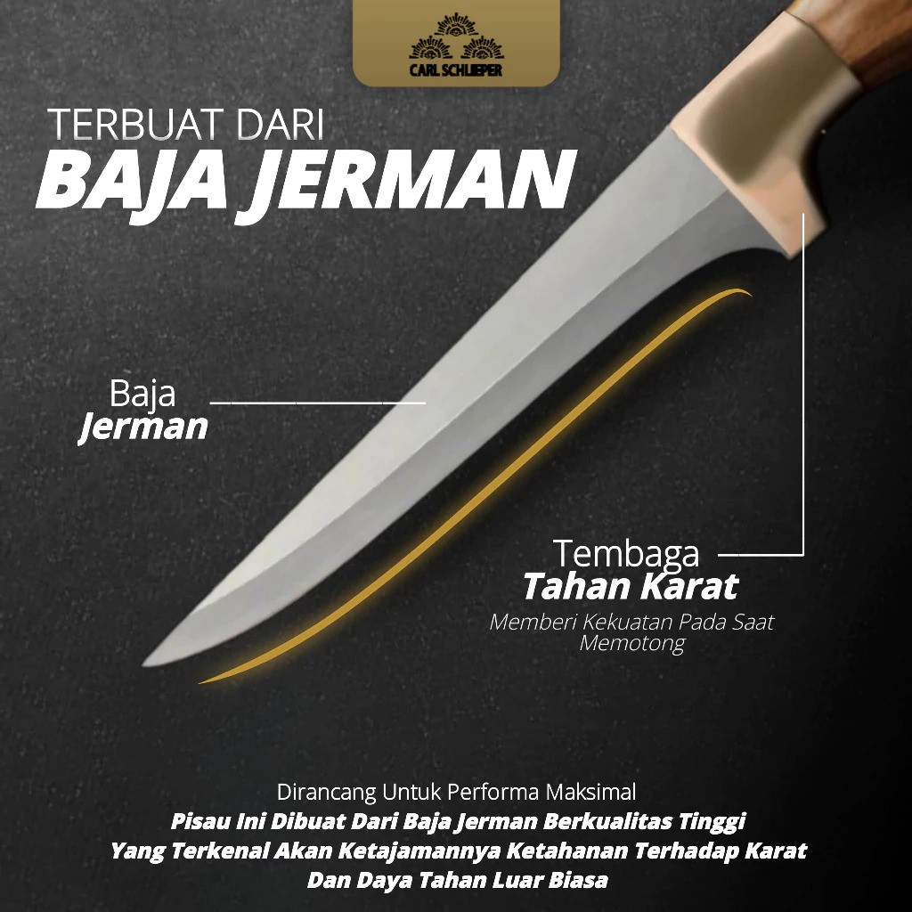 Carl Schlieper GmbH Carl Schlieper Pisau Sembelih Daging T5