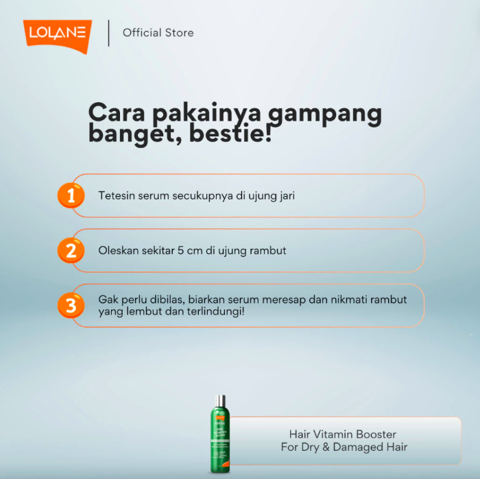  Lolane Hair Vitamin Booster For Dry & Damaged Hair
