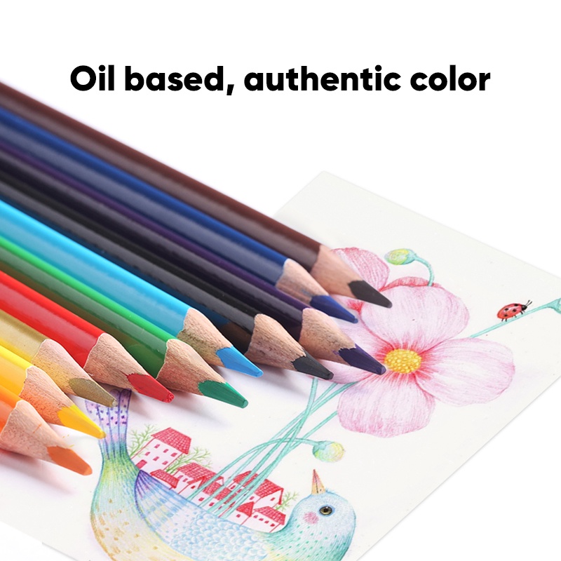 Zhejiang Jiuling Pencil & Brush Giorgione Classic-Colour Pencils 48 Colors