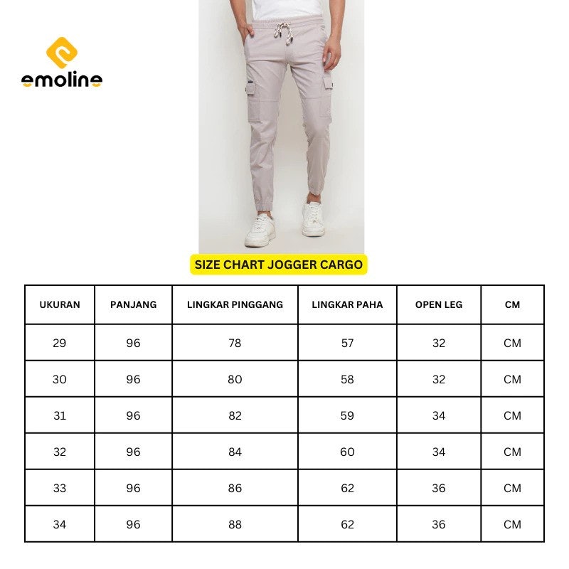 Emoline Celana Cargo Jogger 5